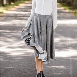 Son De Flor Linen Skirt
